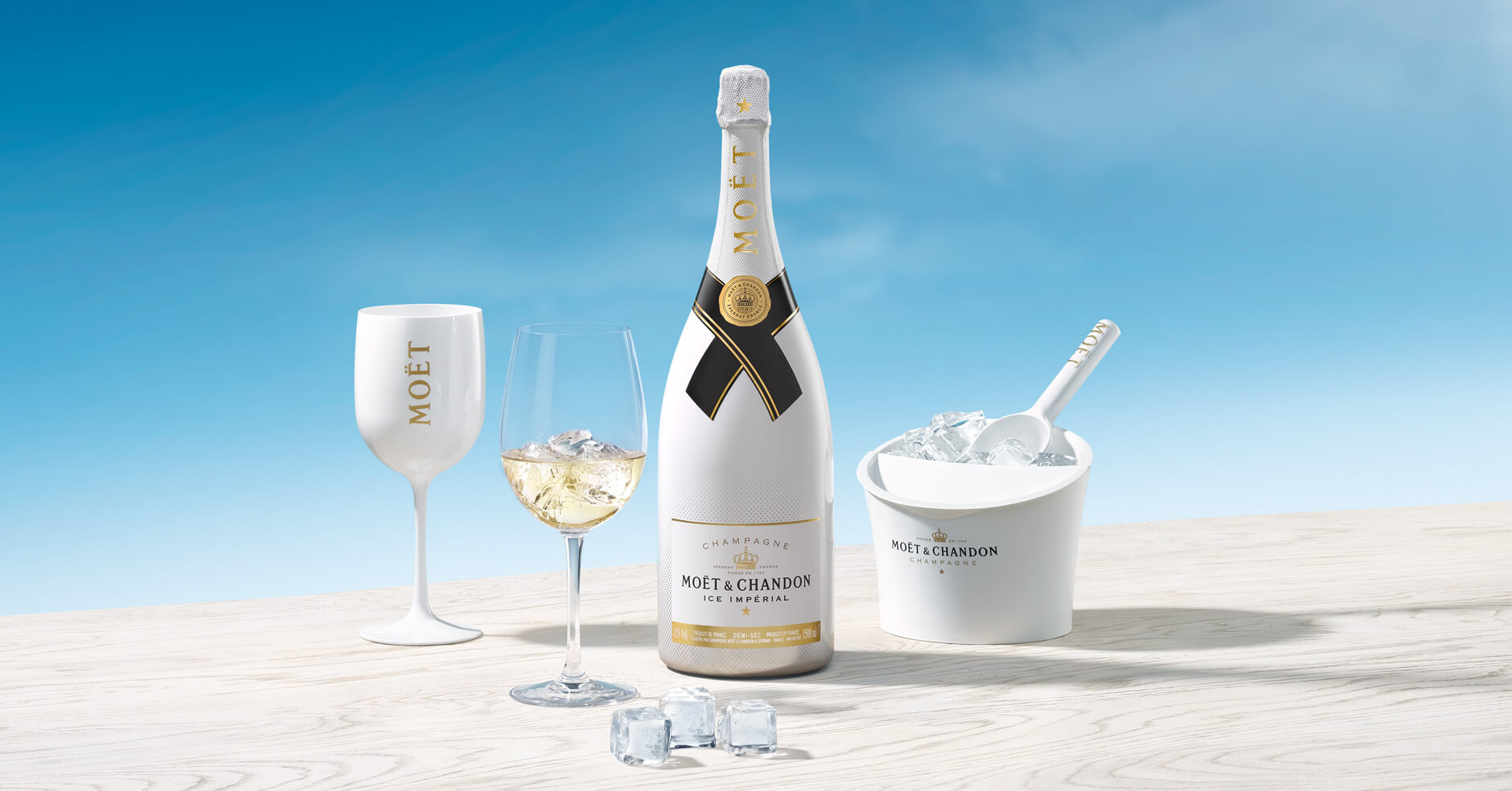 Where to buy Moet & Chandon Ice Imperial with Glasses, Champagne, France