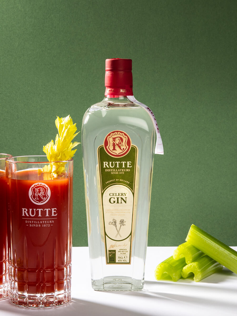 Rutte Celery Gin Two Glass Gift Set
