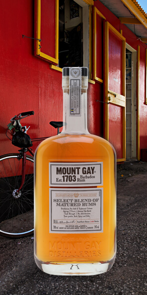 Our exclusive Mount Gay rum