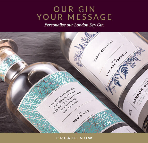 Personalised London Dry Gin Labels