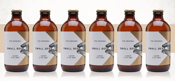 THE ORIGINAL SMALL BEER LAGER