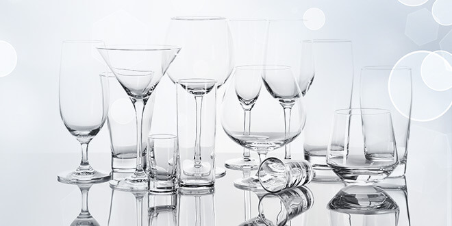 Champagne and Wine Glasses