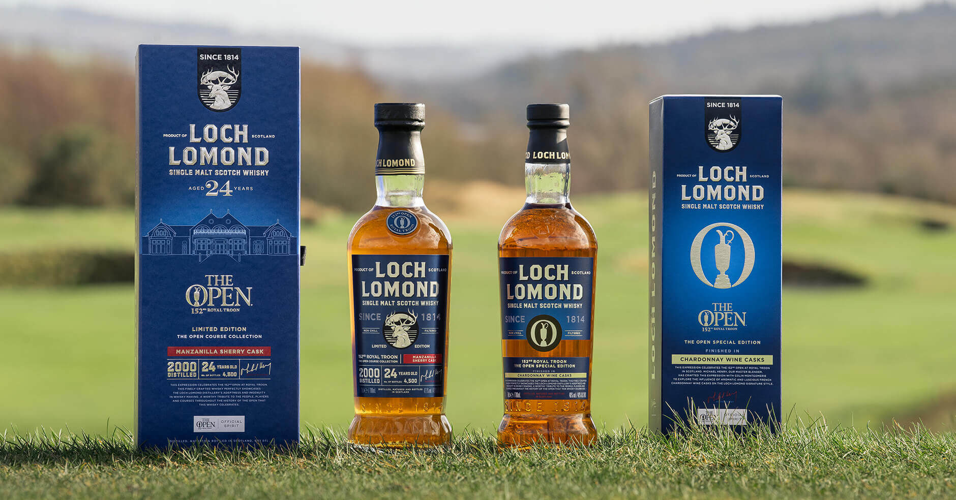 Loch Lomond The Open Golf 2024 Special Editions : The Whisky Exchange