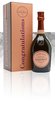 Laurent-Perrier Rose NV / Congratulations Tin