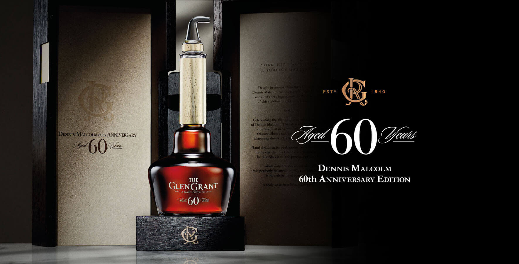 Glen Grant 60 Year Old Dennis Malcolm Anniversary Edition Glen Grant 60 Year Old Dennis Malcolm Anniversary Edition