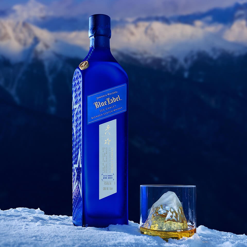 Johnnie Walker Blue Label Ice Chalet : The Whisky Exchange