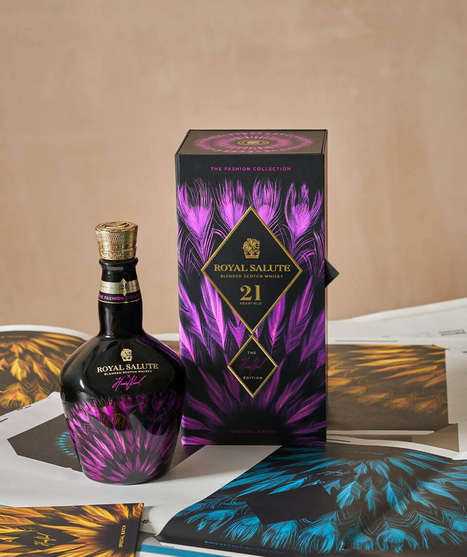 Royal Salute 21yo Harris Reed Edition - Pink Flagon