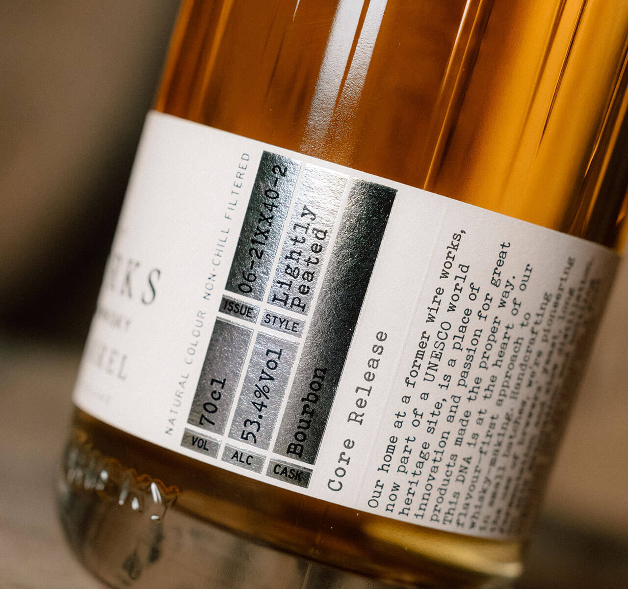 Whisky of the Year - The Winner White Peak Wire Works Bourbon Barrel