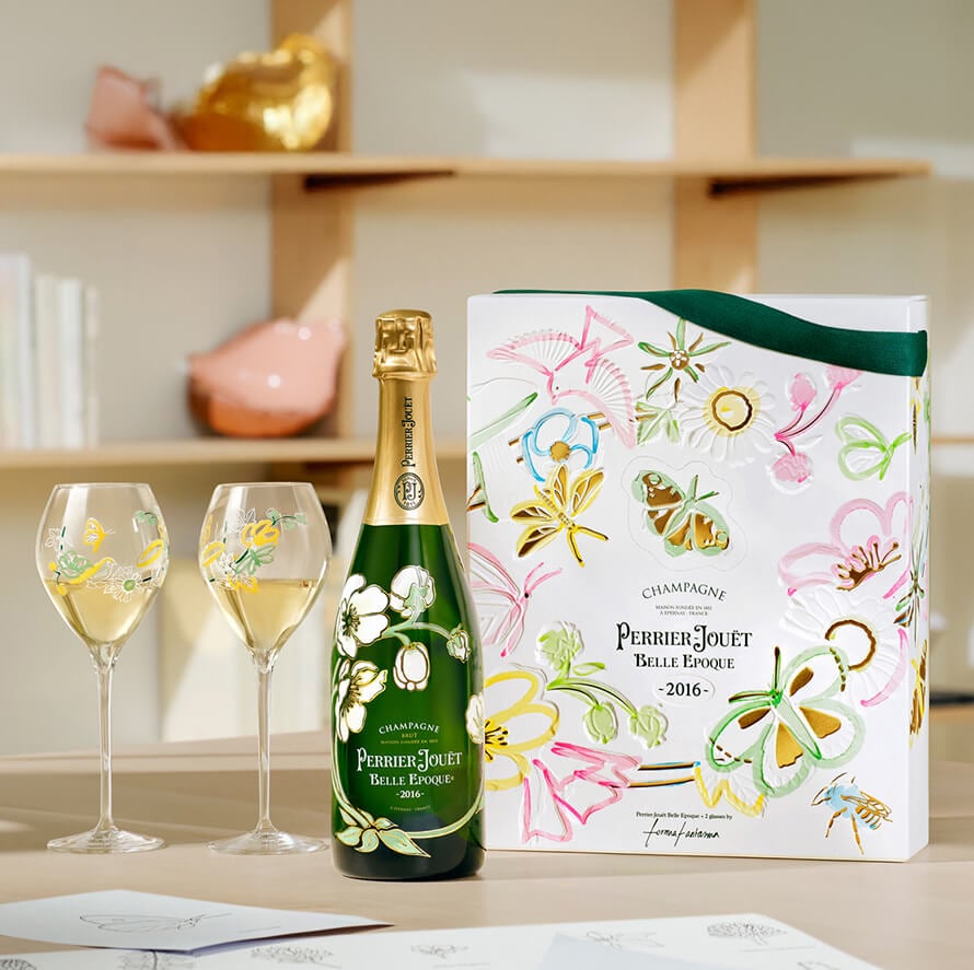Perrier–Jouët Belle Epoque 2016 Champagne Formafantasma Glass Set