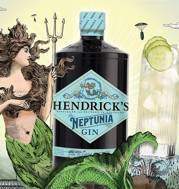 Hendrick’s Neptunia Gin The Whisky Exchange