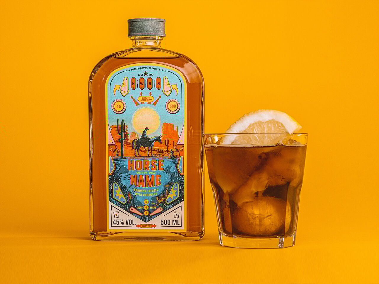 Horse With No Name Bourbon With Habanero Spirit