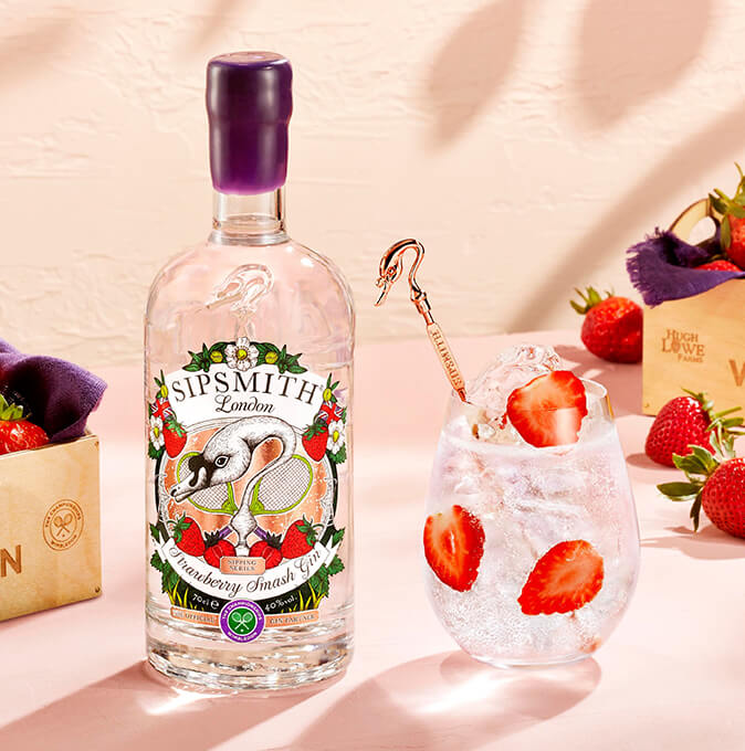 Sipsmith Strawberry Smash Gin