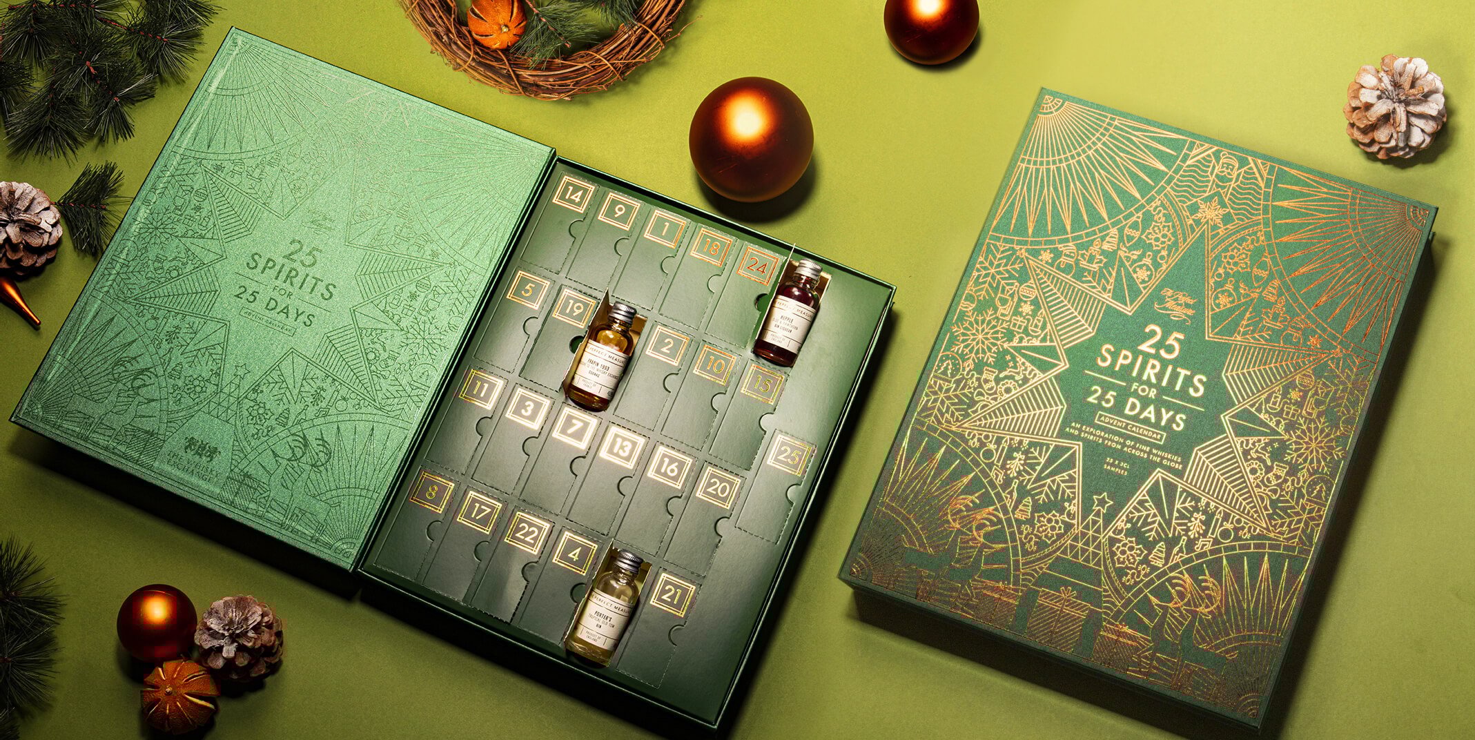The Whisky Exchange Spirits Advent Calendar - 25 Spirits for 25 Days : The Whisky Exchange