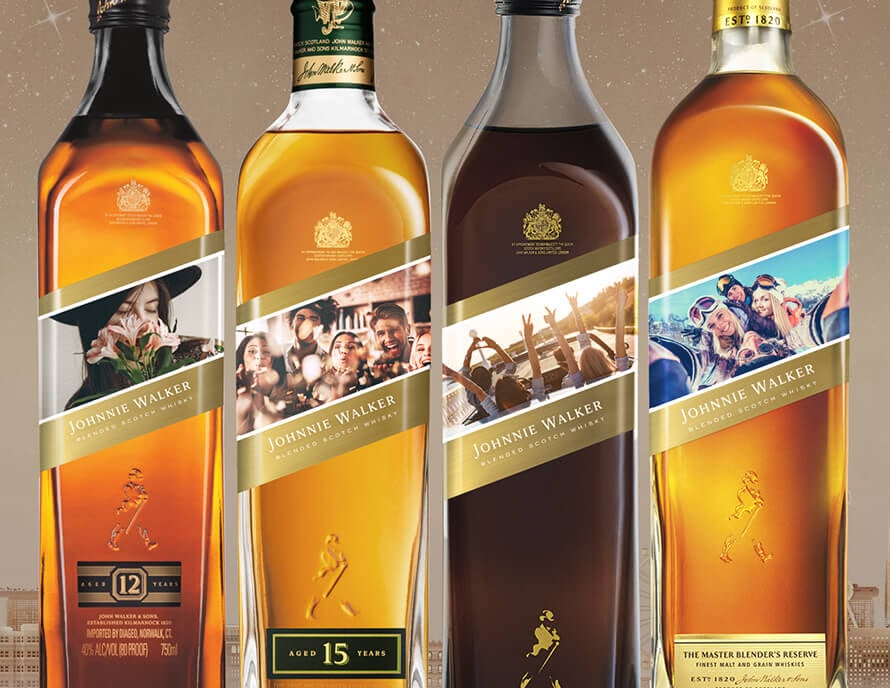 Johnnie walker holiday gift set
