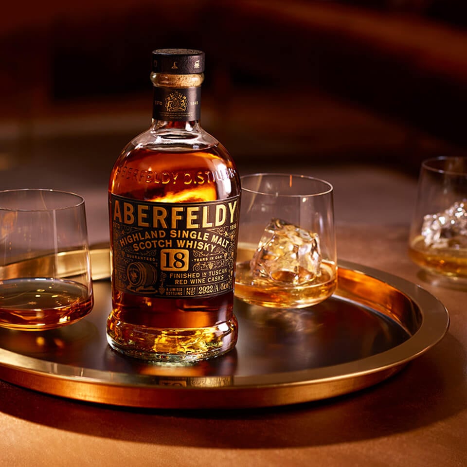 Aberfeldy 18 Year Old Tuscan Red Wine Cask