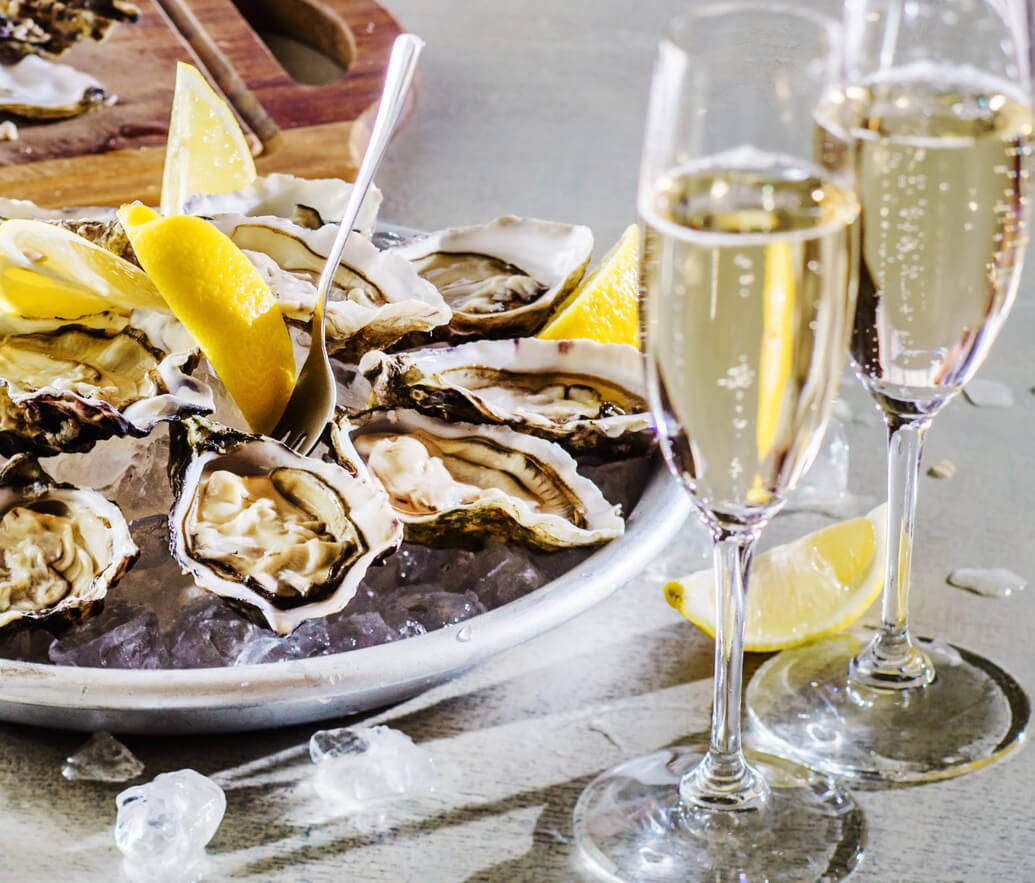 Champagne and Oysters 