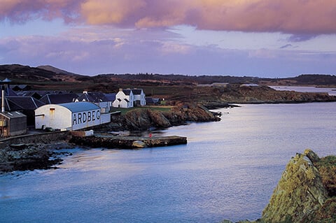 Ardbeg, along with Lagavulin and Laphroaig, forms the Kidalton trio of distilleries on Islay's south coast