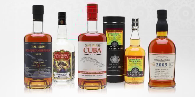 Independently-bottled rum