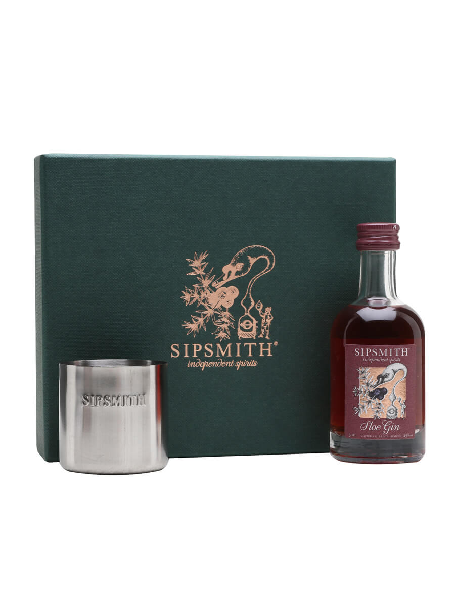 Sipsmith Sloe Gin and London Sock Co Gift Set