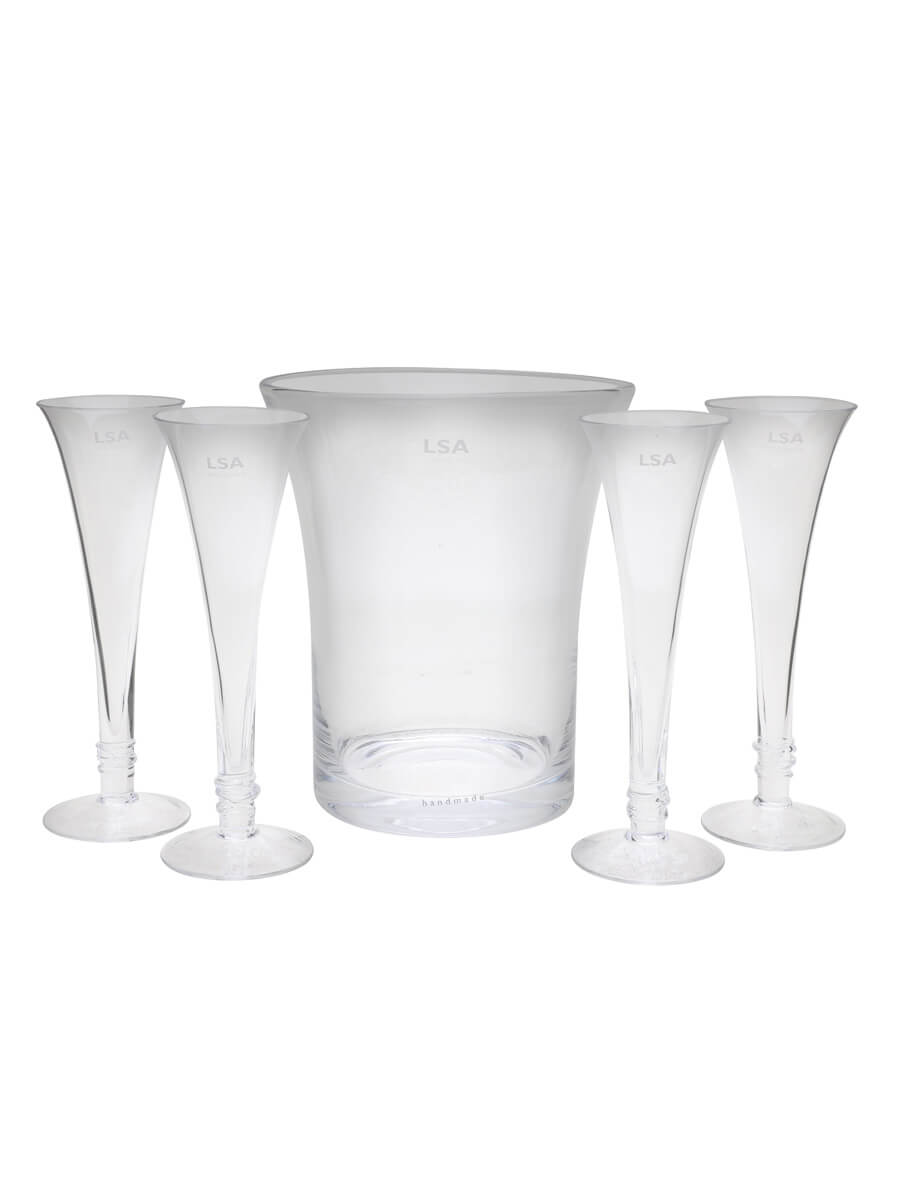 LSA Prosecco Serving Set