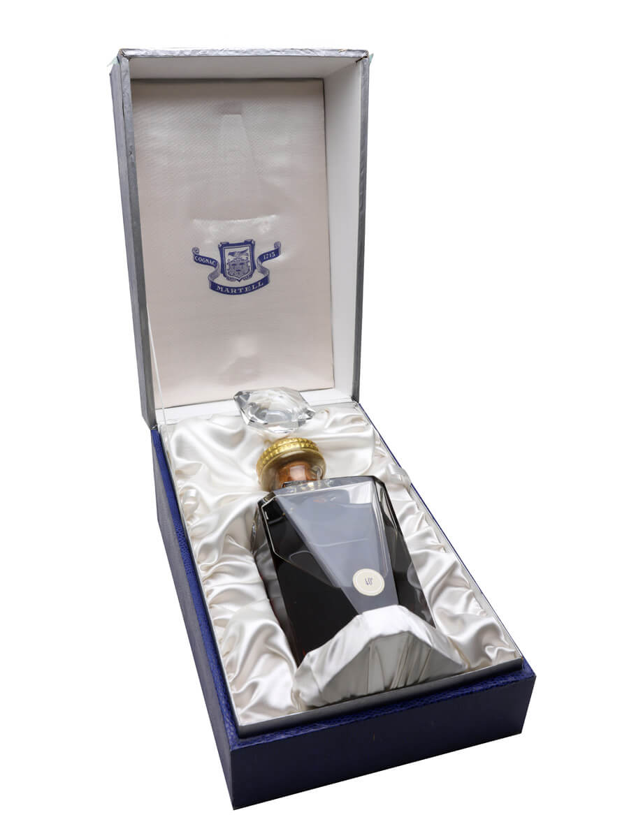 Martell Cordon Argent Cognac / Baccarat Decanter / Bot.1960s