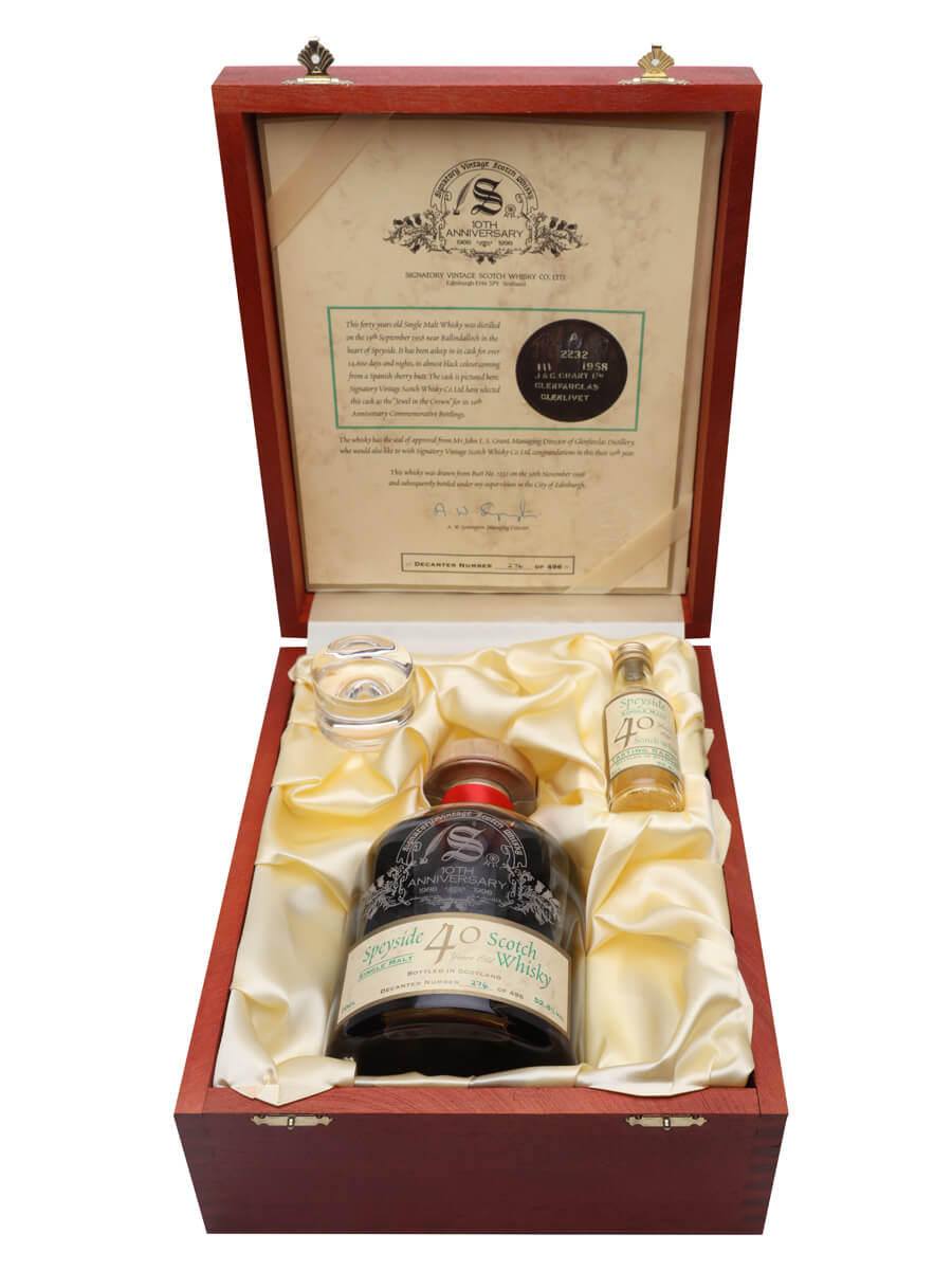 Speyside 1958 / 40 Years Old / Sherry Cask / Signatory