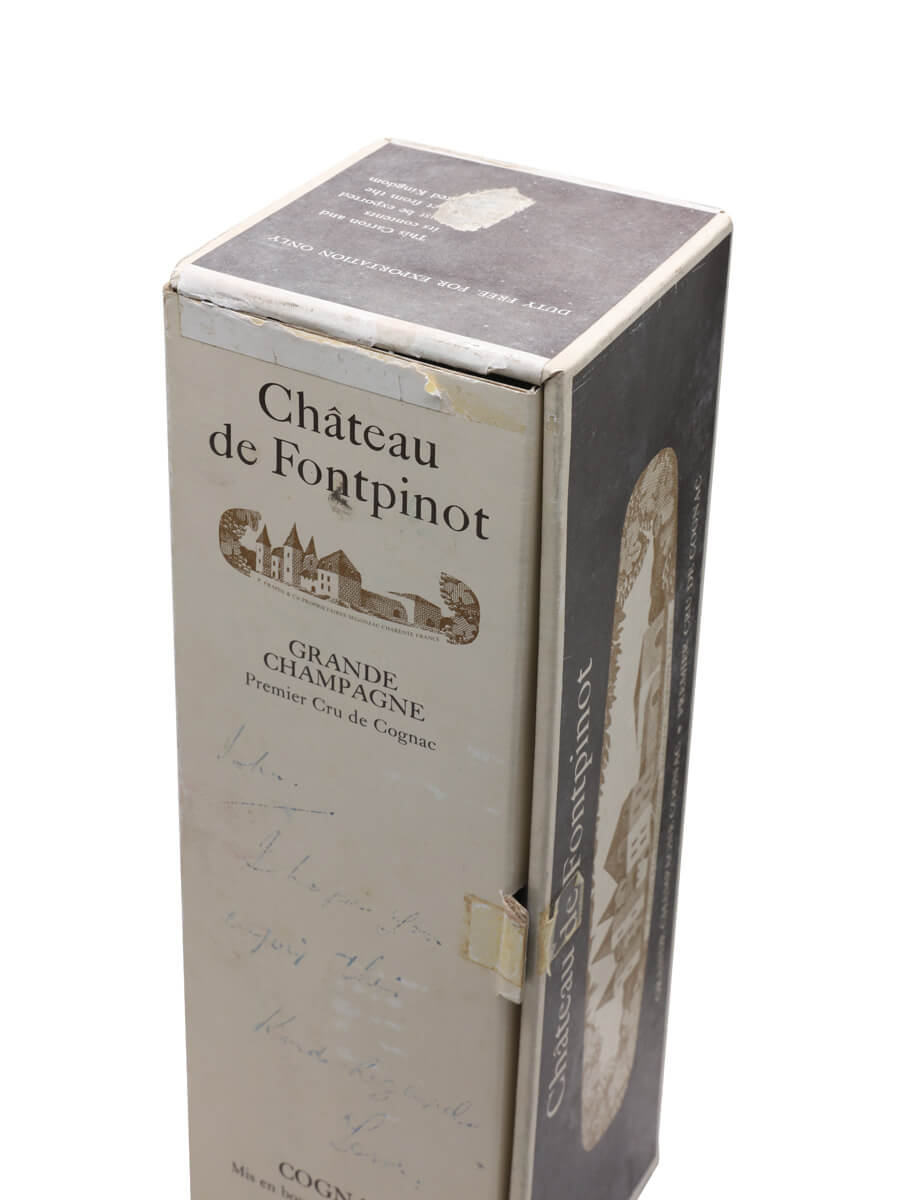 Frapin Chateau de Fontpinot / Grande Champagne / Bot.1970s