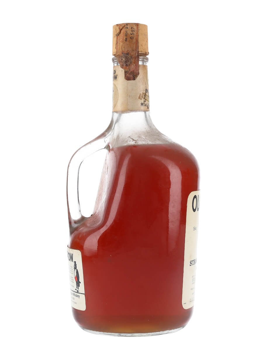Old Crow Kentucky Straight Bourbon - Half Gallon - Bot.1960s : The ...