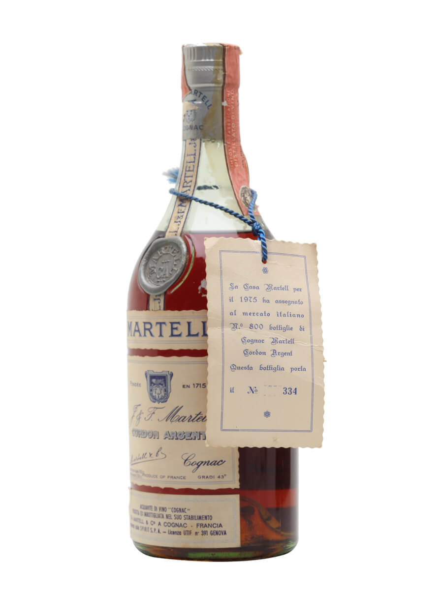 Martell Cordon Argent Cognac / Bot.1970s
