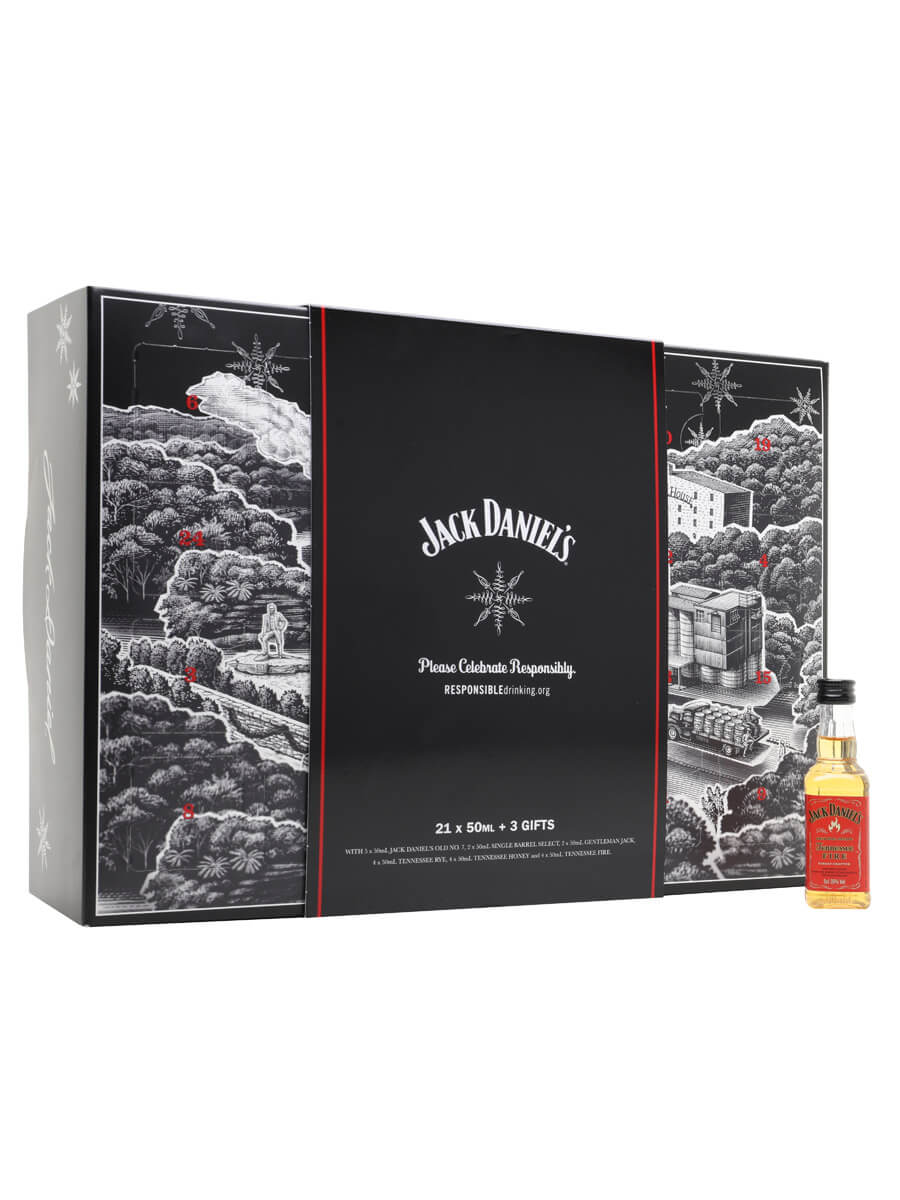 Jack Daniel s Holiday Advent Calendar 22x5cl The Whisky Exchange Jack Daniel s Holiday Advent Calendar 22x5cl The Whisky Exchange