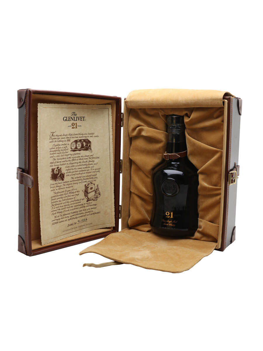 Glenlivet 21 Year Old Replica Bot.1991 Scotch Whisky The Whisky Exchange