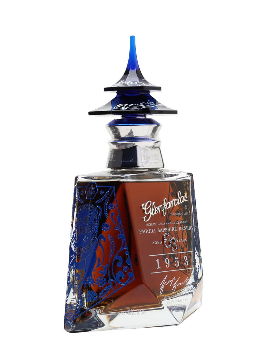Glenfarclas 1953 / 63 Year Old / Pagoda Sapphire Reserve (Silver)