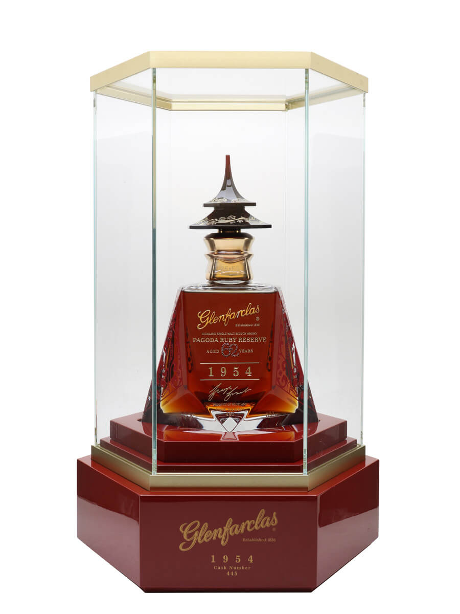 Glenfarclas 1954 / 62 Year Old / Pagoda Ruby Reserve Gold
