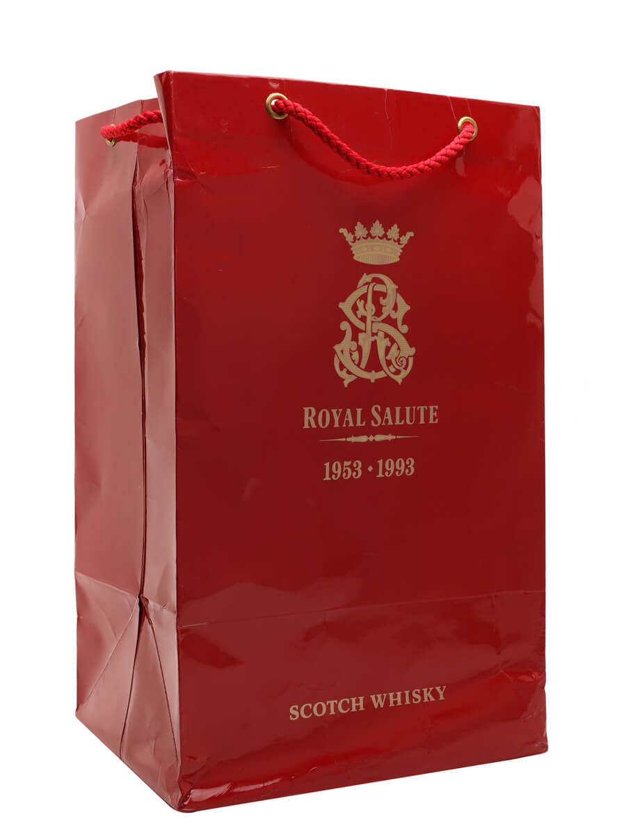 Royal Salute 40 Year Old / Baccarat Ruby Decanter