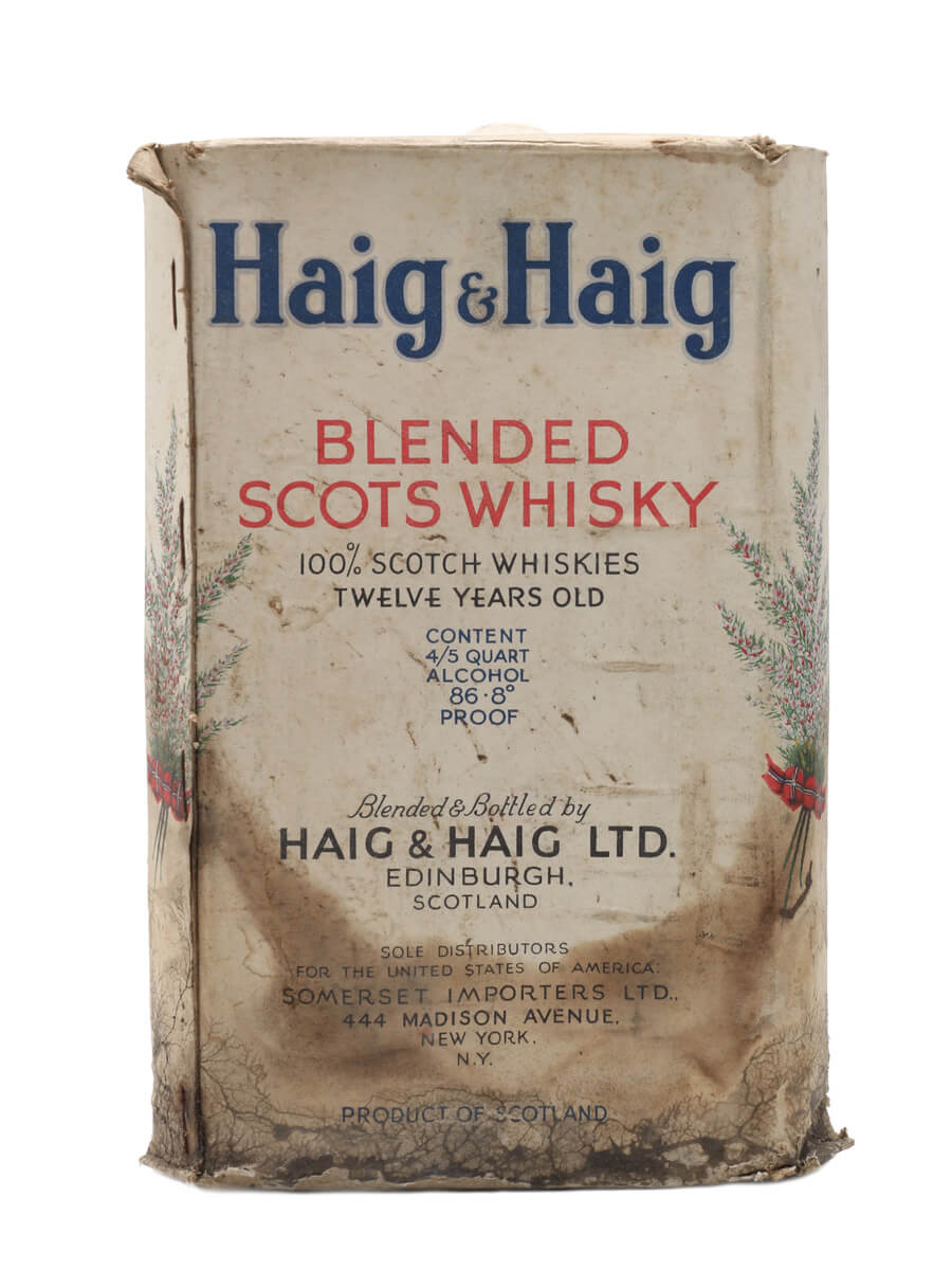 Haig & Haig 12 Year Old / Bot.1940s / Spring Cap