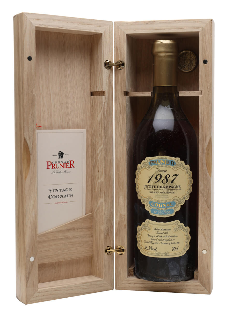 Prunier 1987 Petite Champagne Cognac