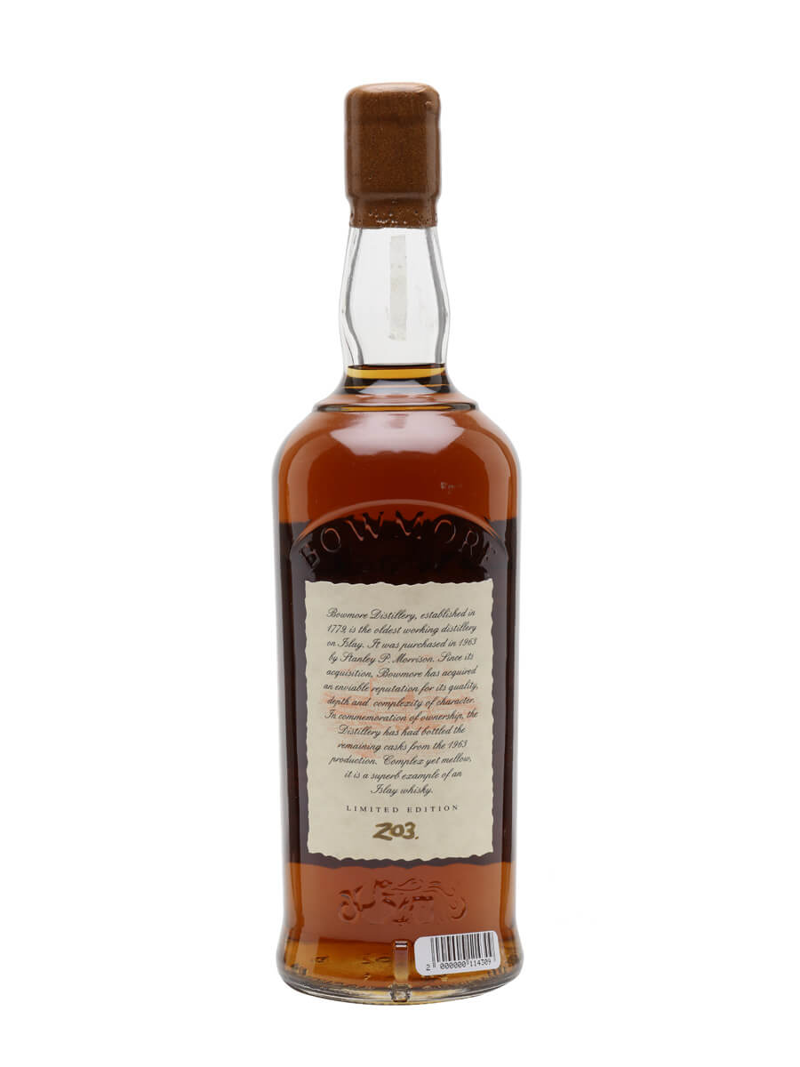 Bowmore 1963 / 30 Year Old / 30th Anniversary
