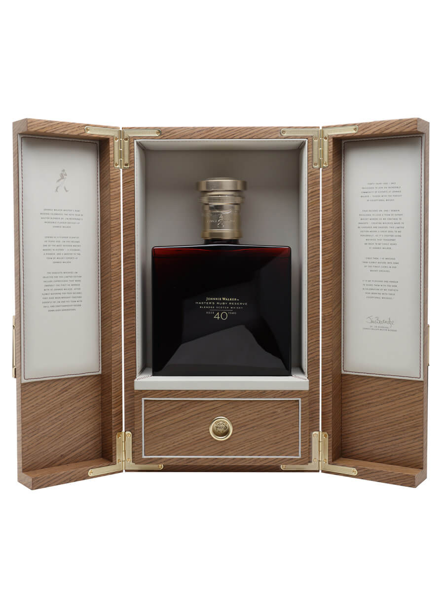 Uitgraving Verbazing Spektakel Johnnie Walker Masters Ruby Reserve - 40 Year Old : The Whisky Exchange Uitgraving Verbazing Spektakel Johnnie Walker Masters Ruby Reserve - 40 Year Old : The Whisky Exchange