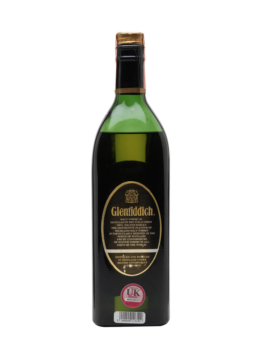 Glenfiddich 10 Year Old / Bot.1970s