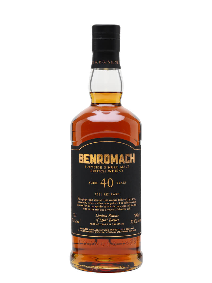Benromach 40 Year Old / 2021 Release