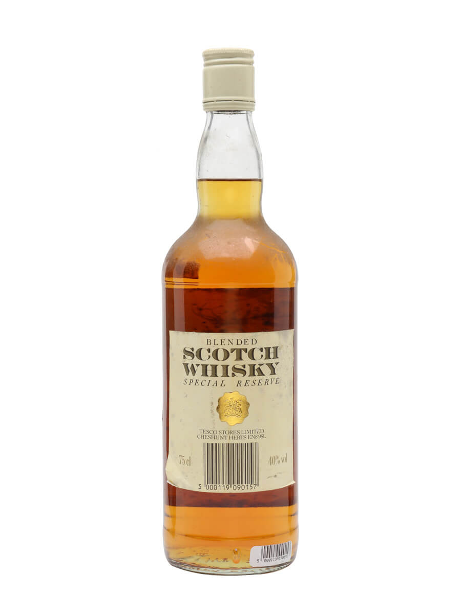 Tesco Blended Scotch Whisky Special Reserve The Whisky Exchange