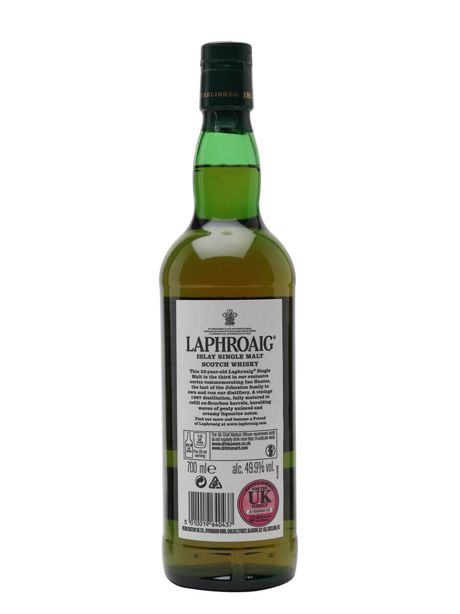 Laphroaig 33 Year Old (1987) / The Ian Hunter Story 3