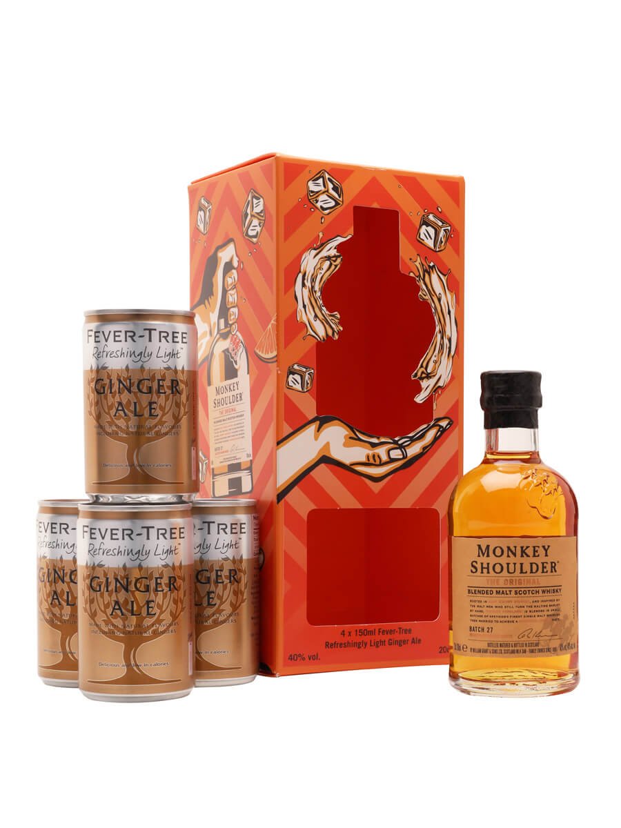 Monkey Shoulder Ginger Monkey Set