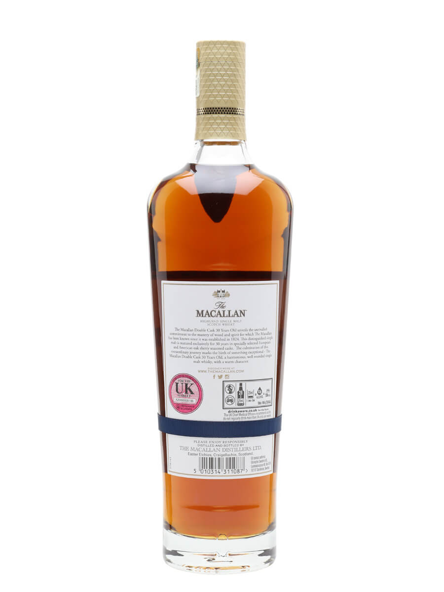 Macallan 30 Year Old Double Cask / 2021 Release