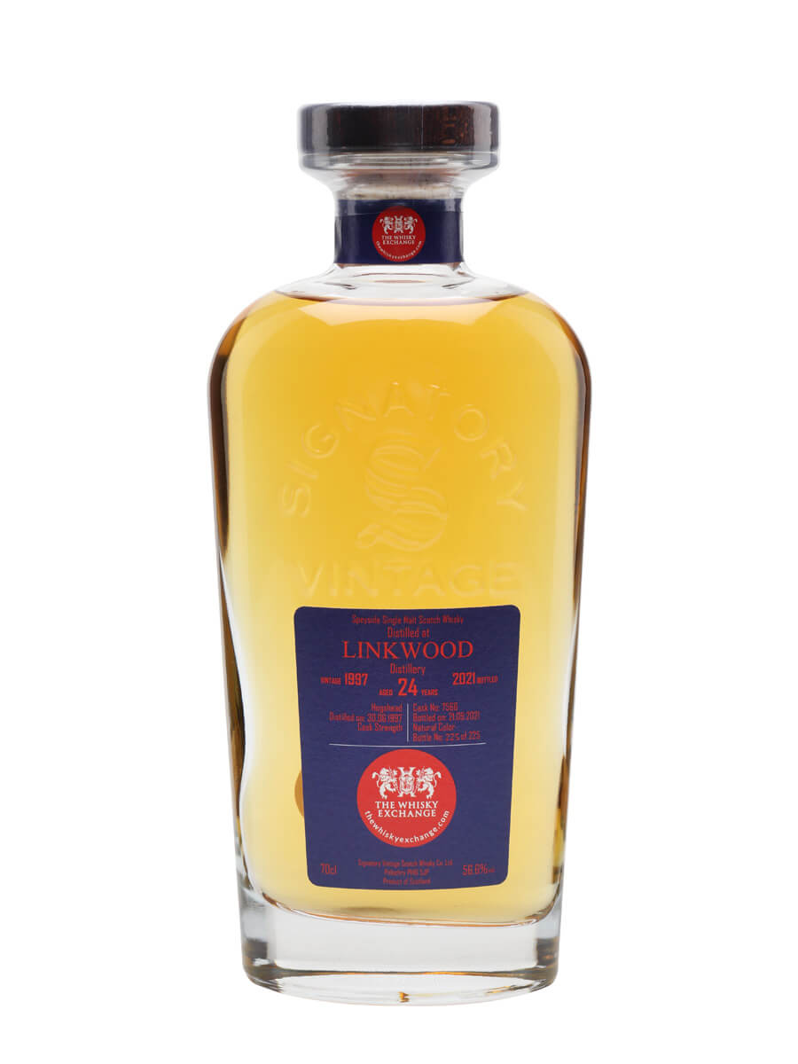 Linkwood 1997 / 24 Year Old / Signatory for The Whisky Exchange