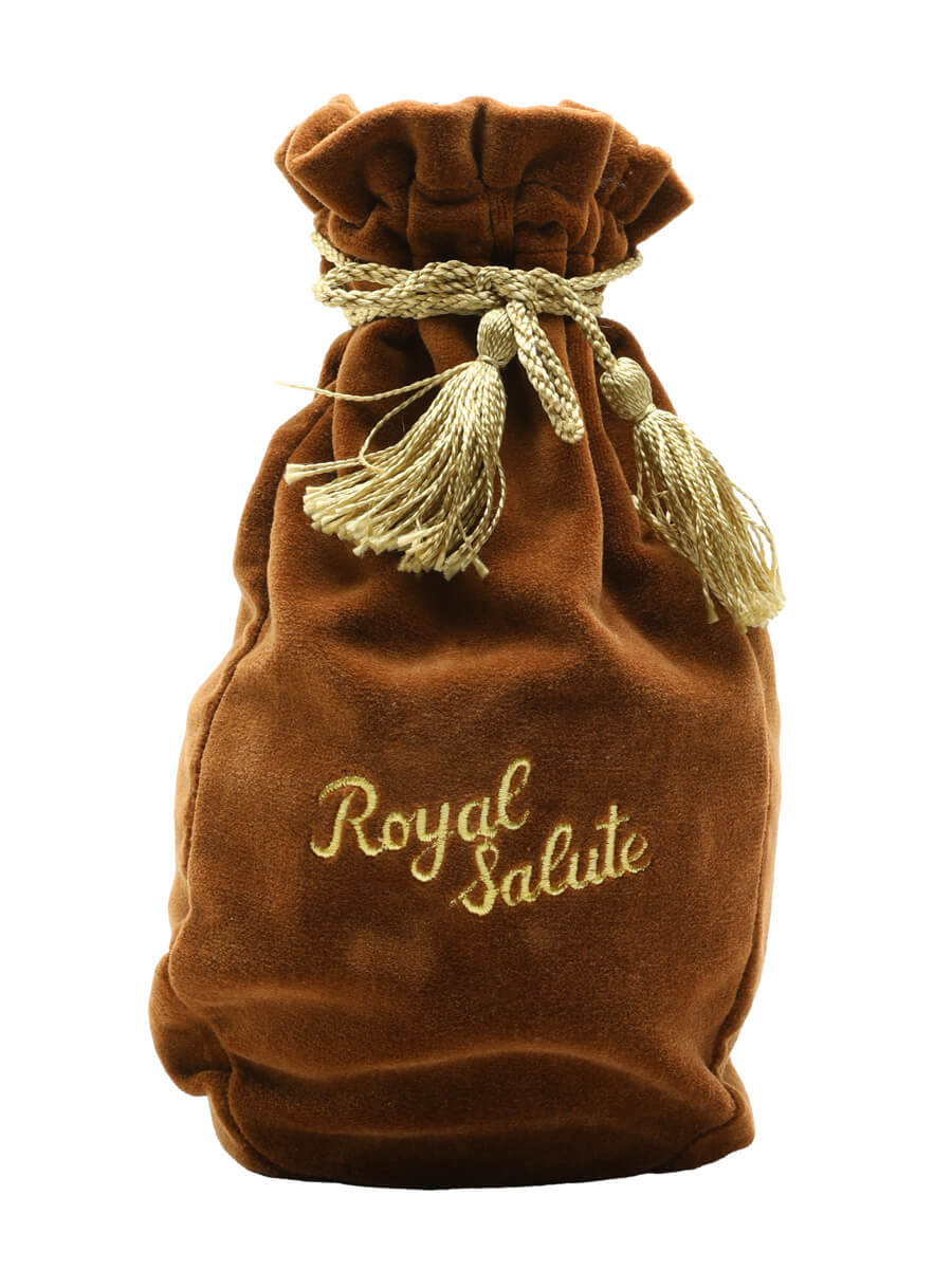 Royal Salute 21 Year Old / Brown Spode Decanter / Bot.1980s