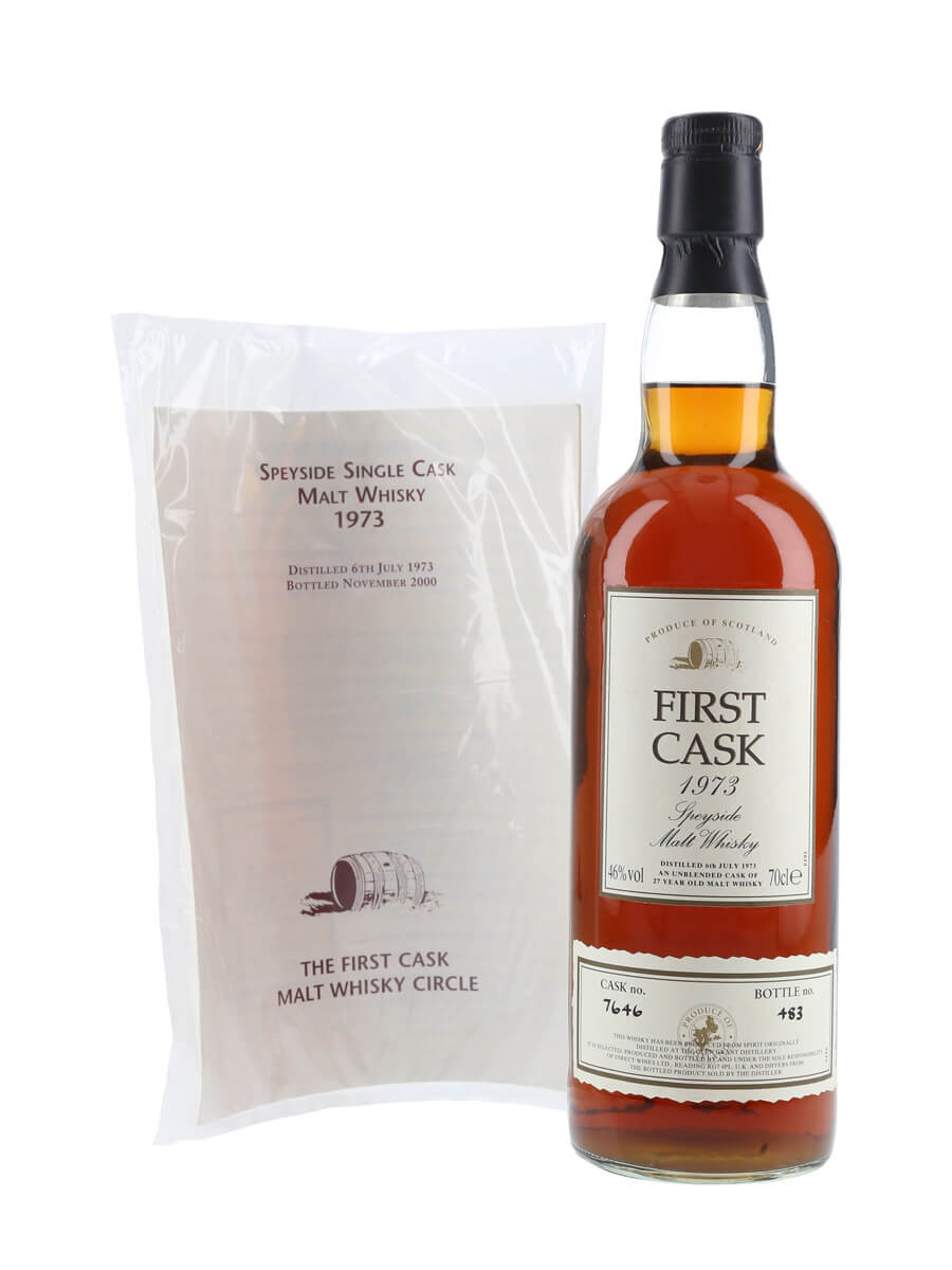 Glen Grant 1973 / 27 Year Old / Sherry Cask #7646 / First Cask