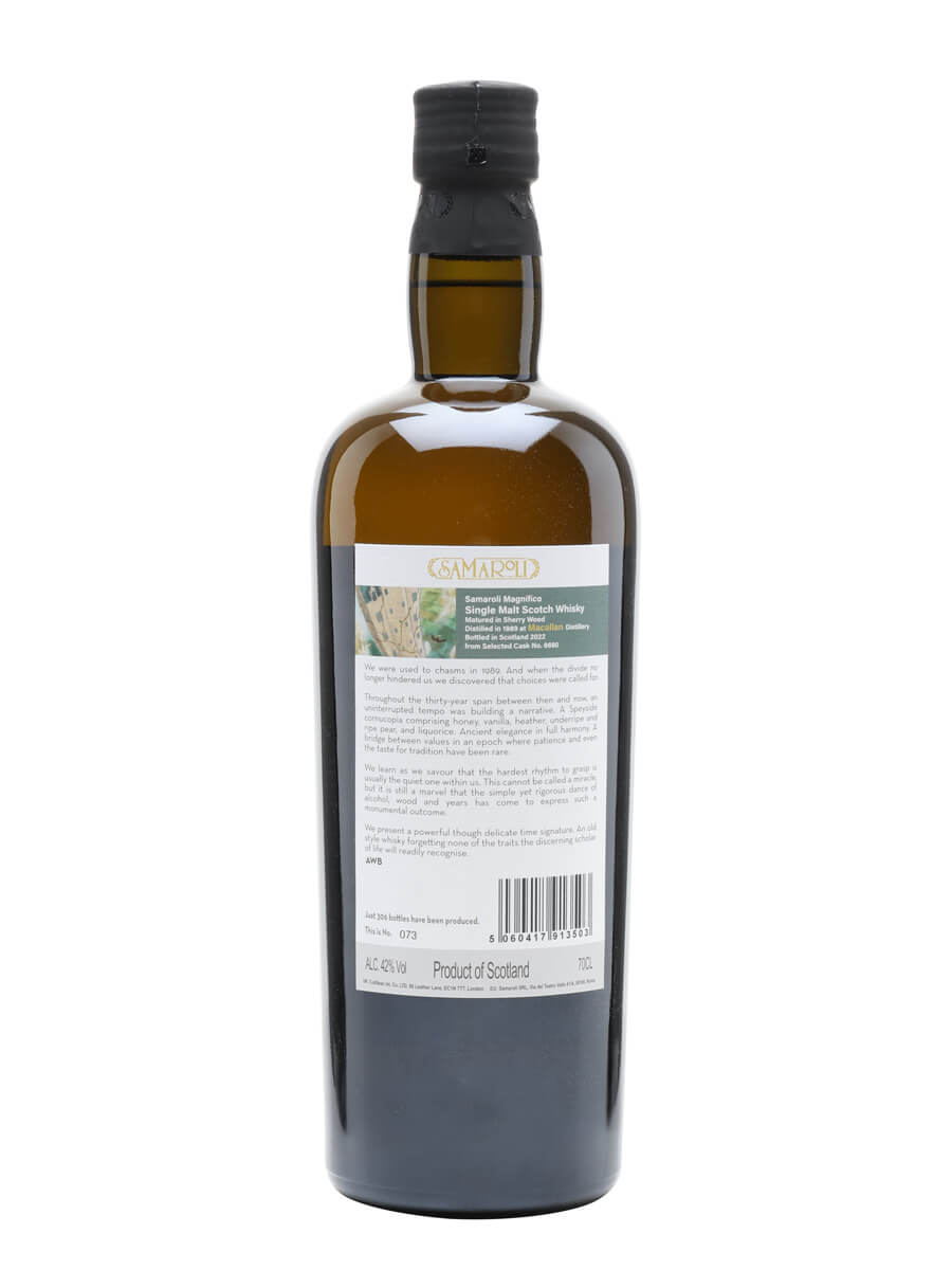 Macallan 1989 / Sherry Cask #6690 / Bot.2022 / Samaroli