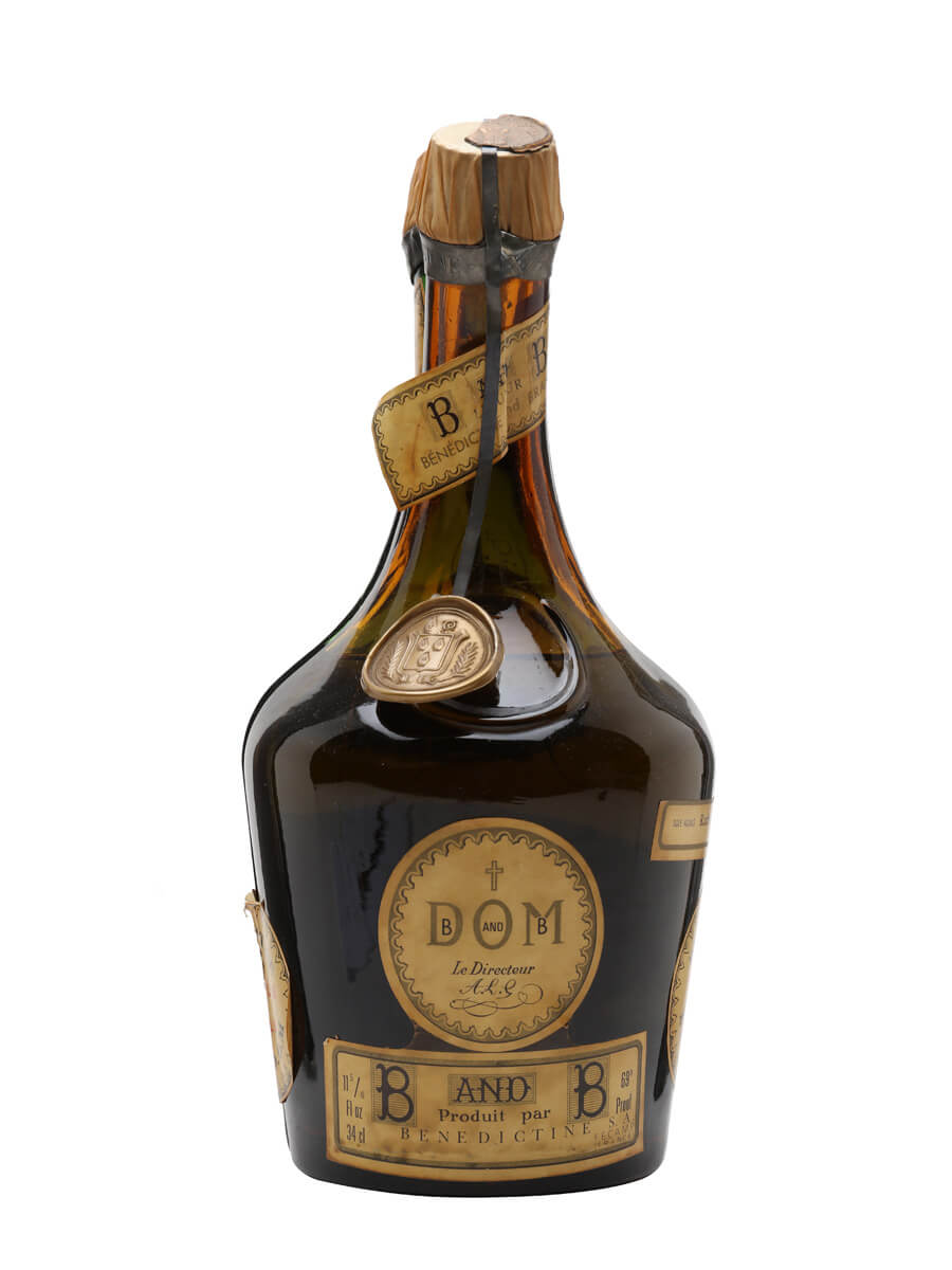 Benedictine Liqueur 2 Part Bottle Bot.1960s The Whisky Exchange