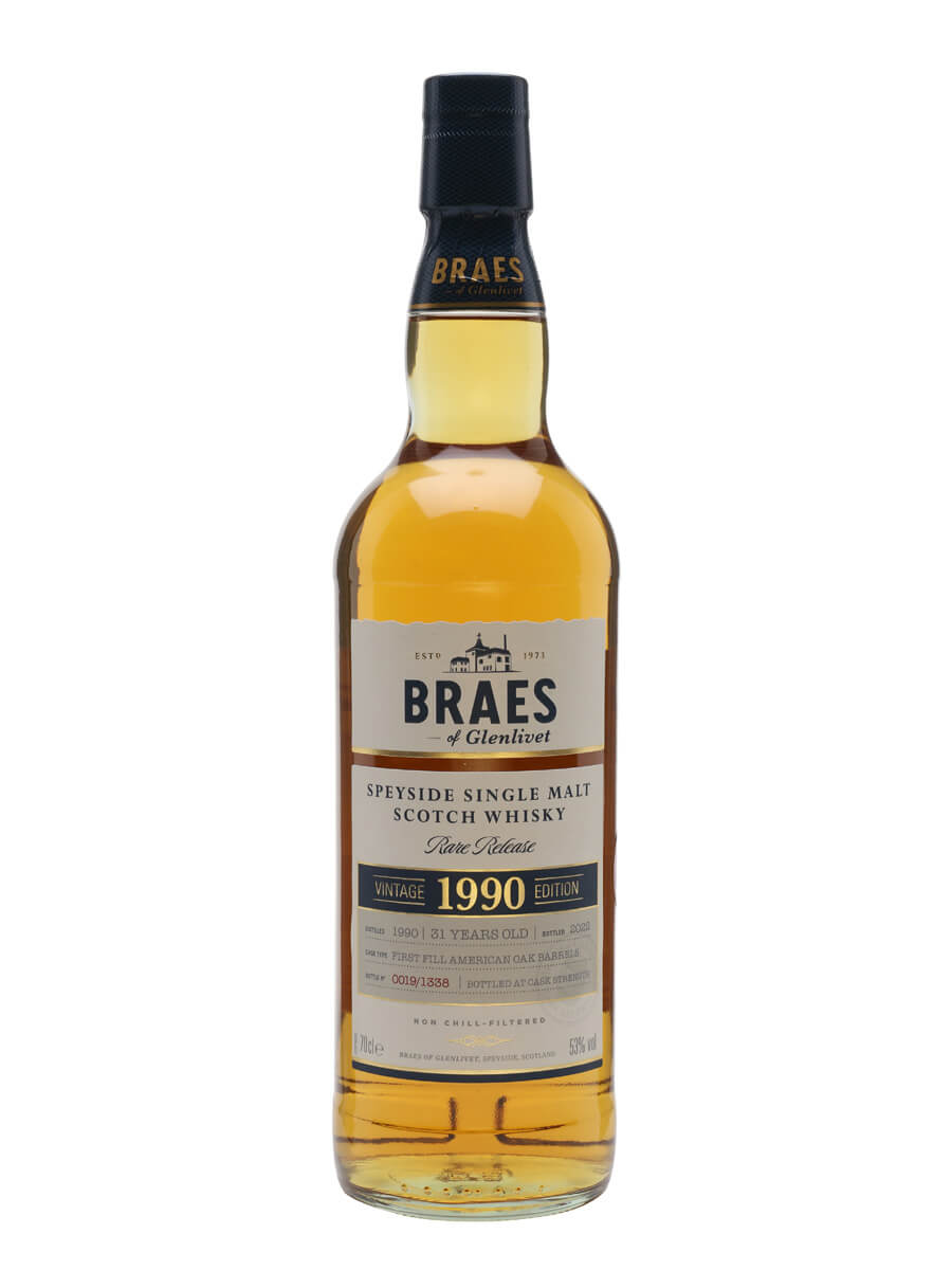 Braes of Glenlivet 1990 / 31 Year Old / Secret Speyside